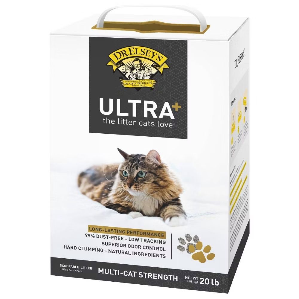 Dr. Elsey&#39;s Ultra+ Clumping Litter 20lb