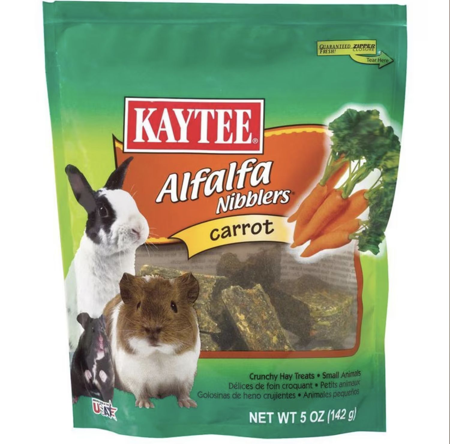 Kaytee Nibblers Treat Carrot 5oz