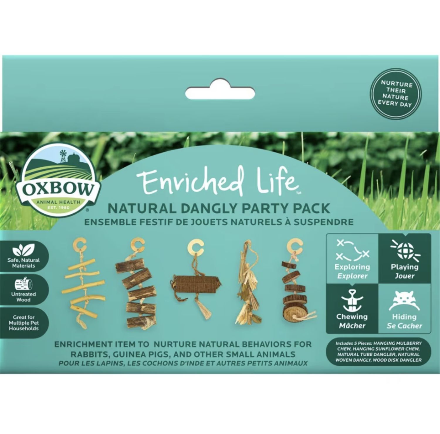 Oxbow Enriched Life Natural Dangly Party Pack