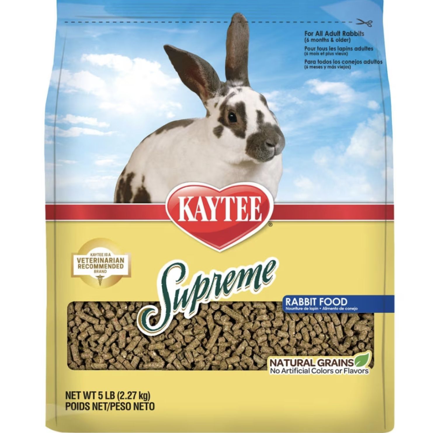 Kaytee Supreme Rabbit Daily Diet 5lb