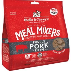 Stella &amp; Chewy&#39;s Dog Freeze-Dried Meal-Mixers Pork, Size: 3.5oz