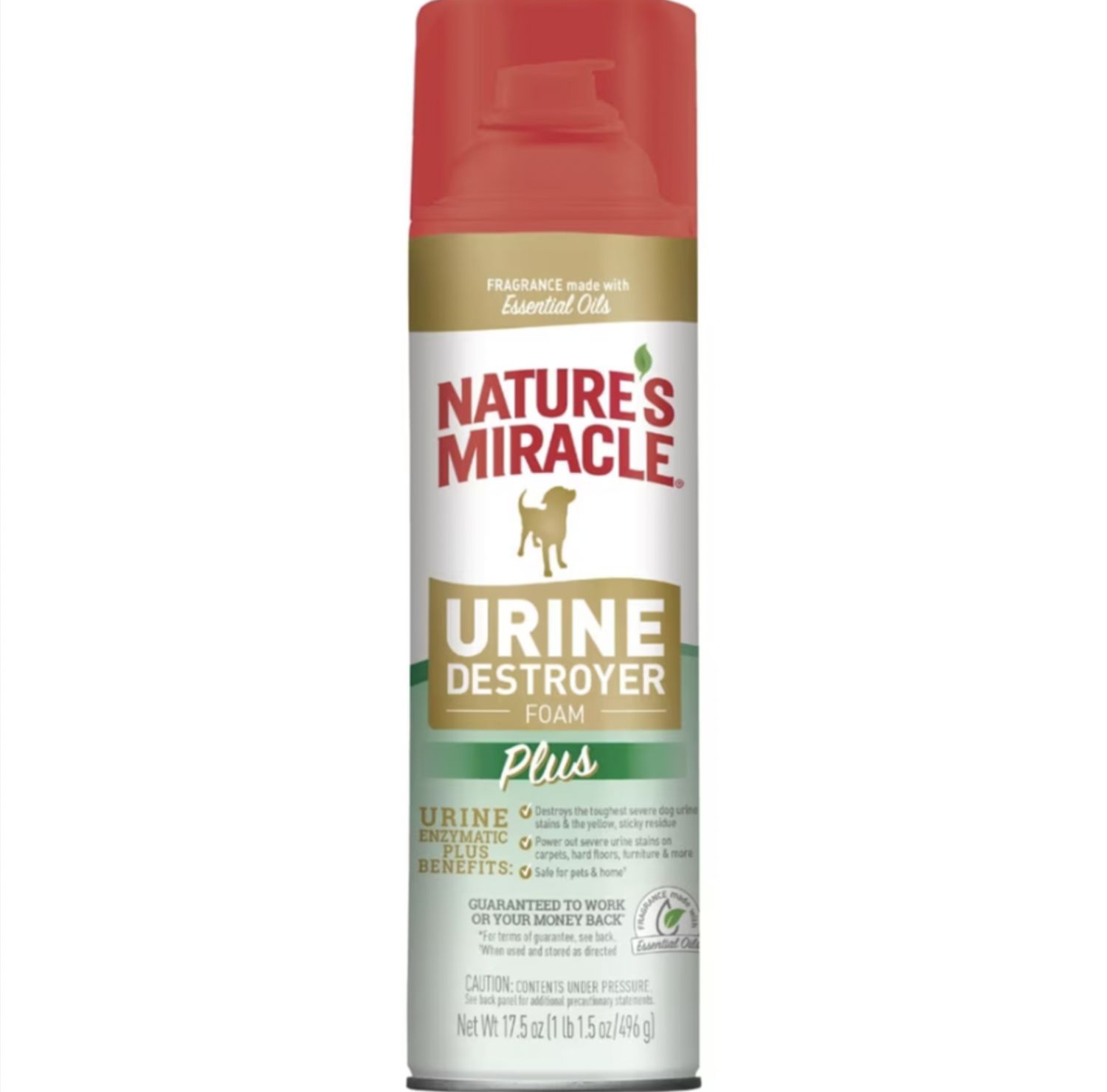 Nature&#39;s Miracle Dog Urine Destroyer Plus 17.5oz