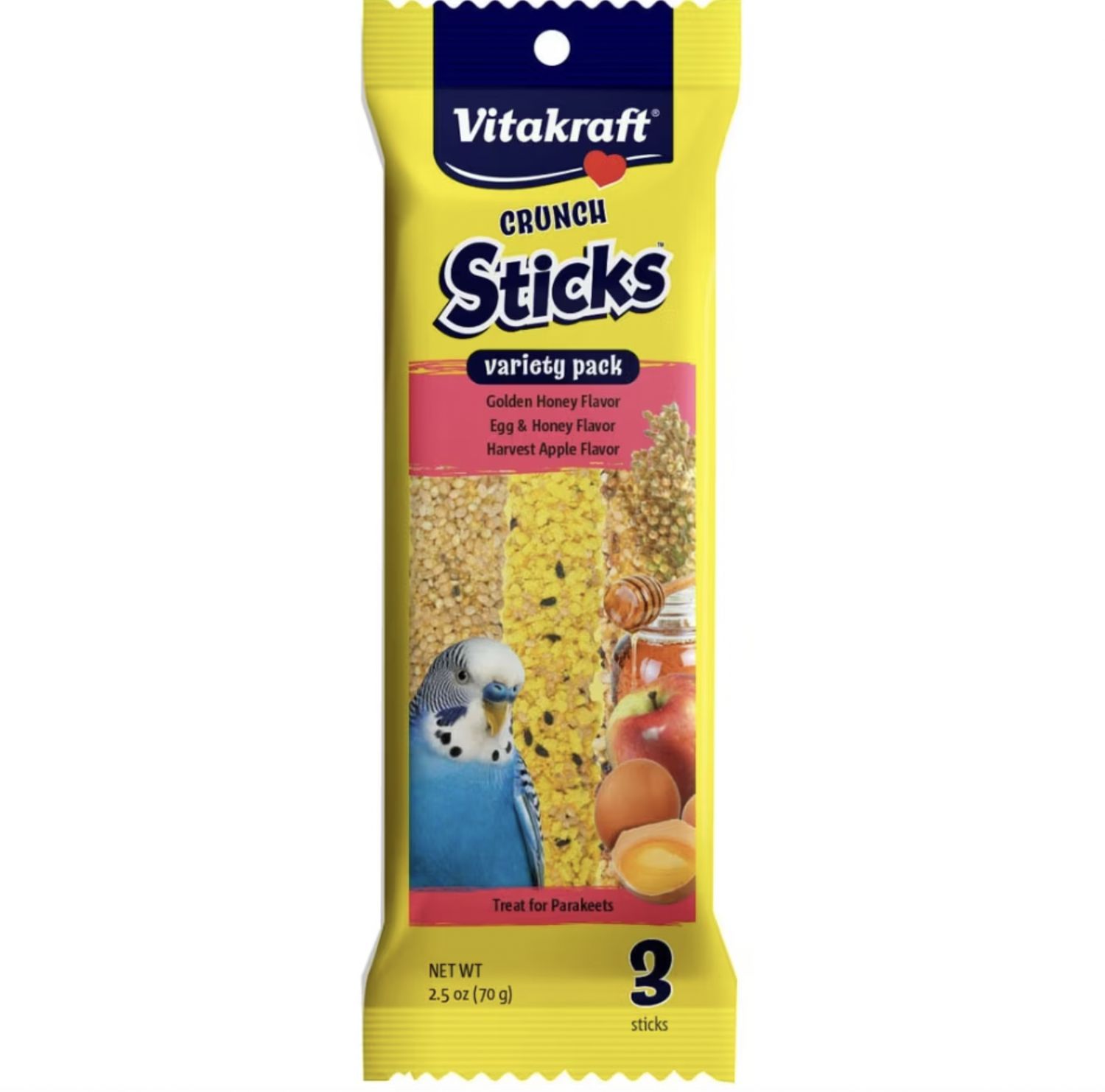 Vitakraft Crunch Sticks  Variety 2.5oz 3pk
