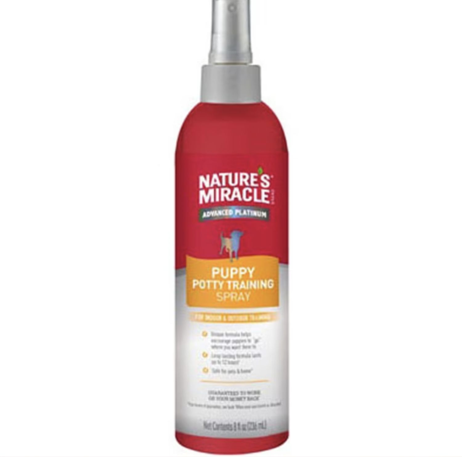 Nature&#39;s Miracle Dog Advanced Platinum Puppy Potty Training Spray 16oz