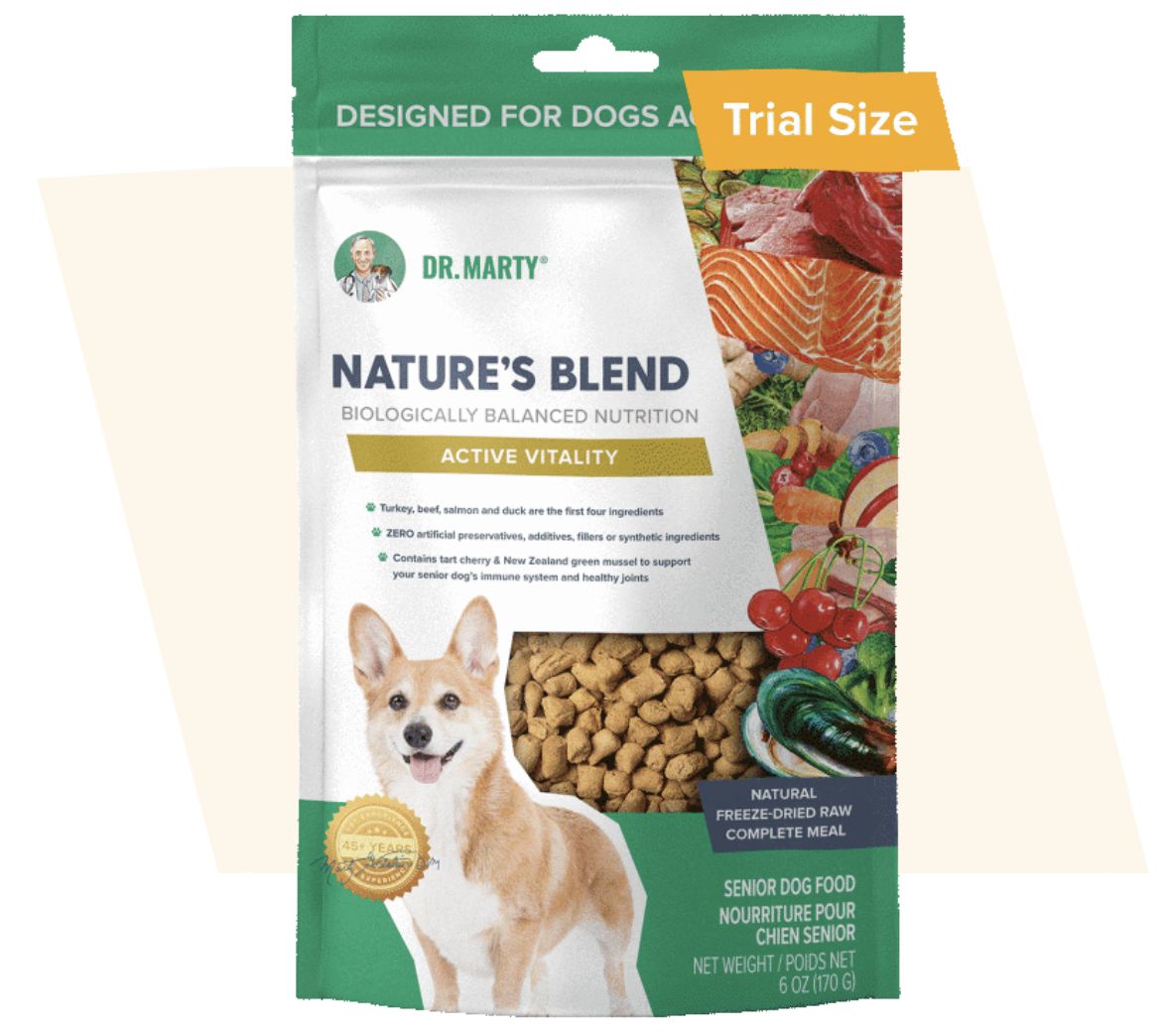 Dr. Marty Dog Nature&#39;s Blend Active Vitality, Size: 6oz