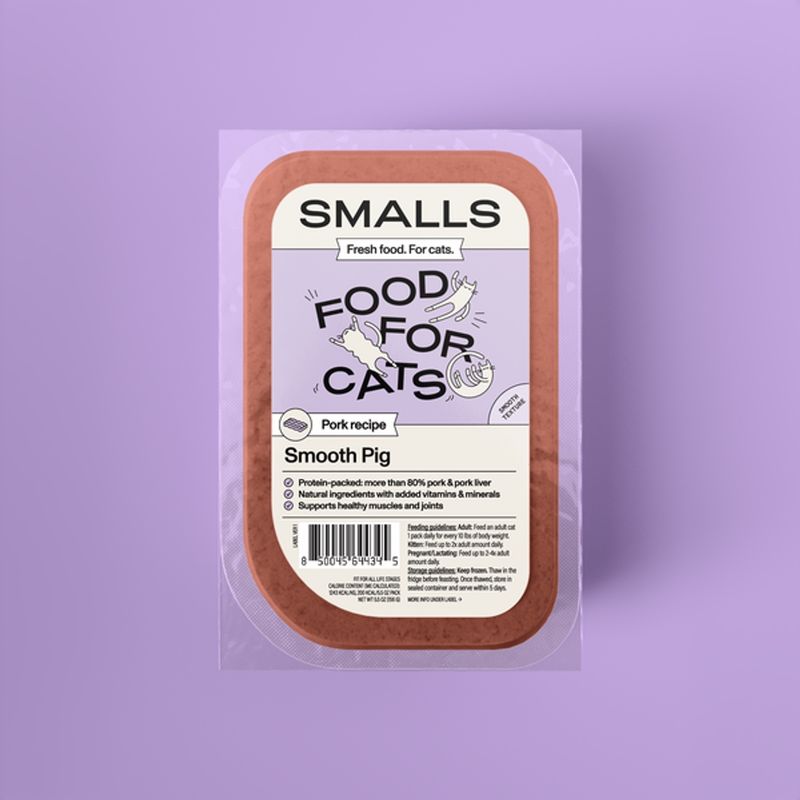 Smalls Cat Frozen Smooth Pig 5oz