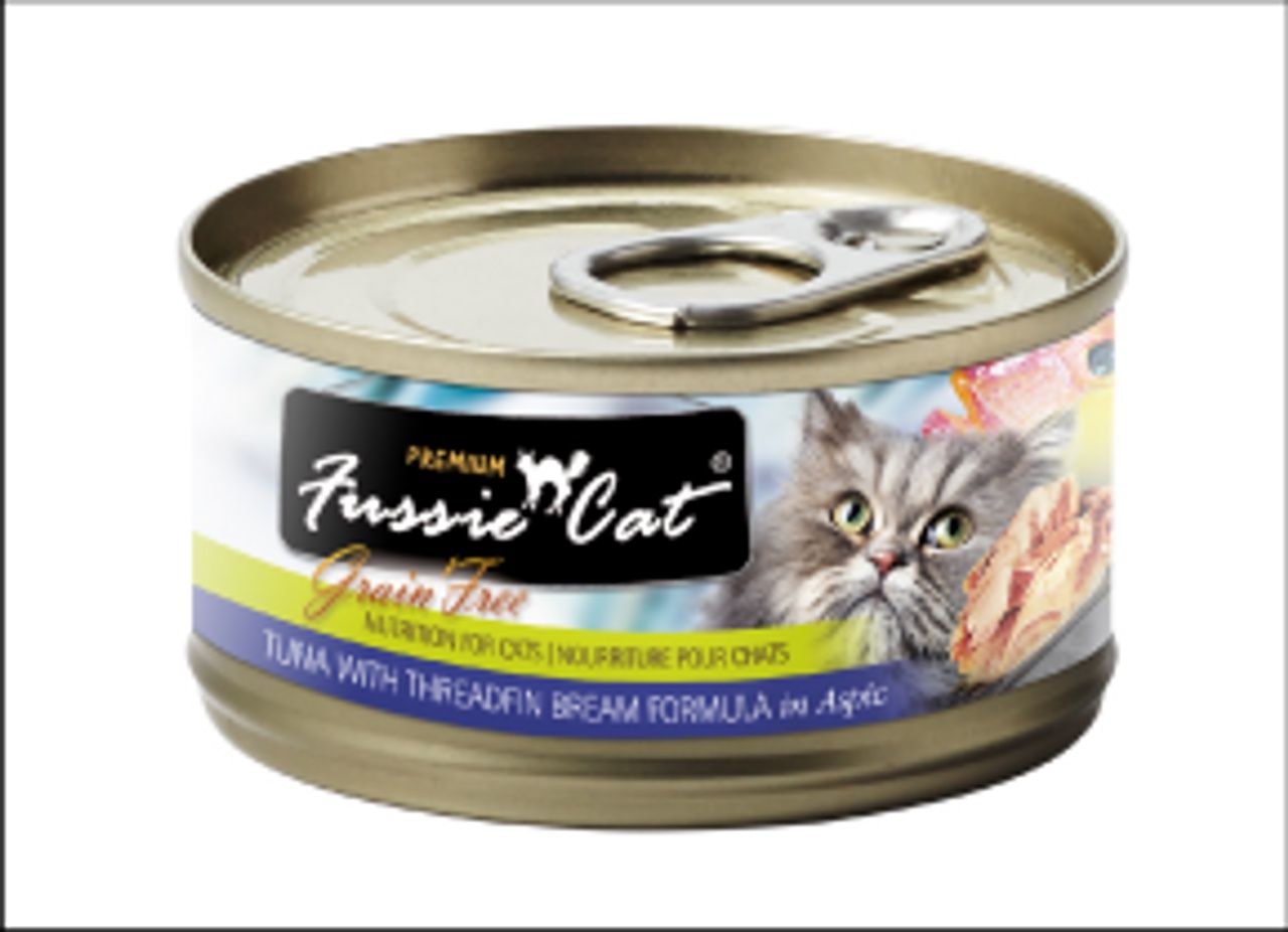 Fussie Cat Can Tuna &amp; Threadfin Bream 3oz