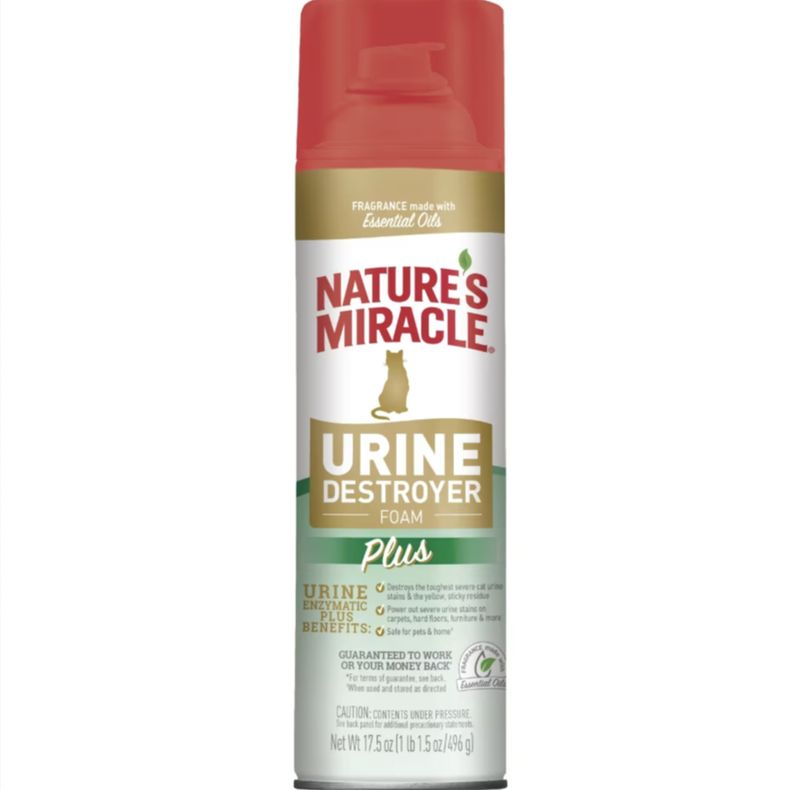 Nature&#39;s Miracle Cat Urine Destroyer Plus 17.5oz