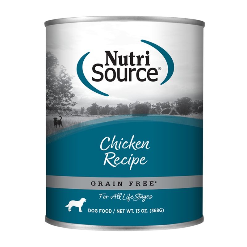 NutriSource Dog Grain Free Chicken 12.3oz