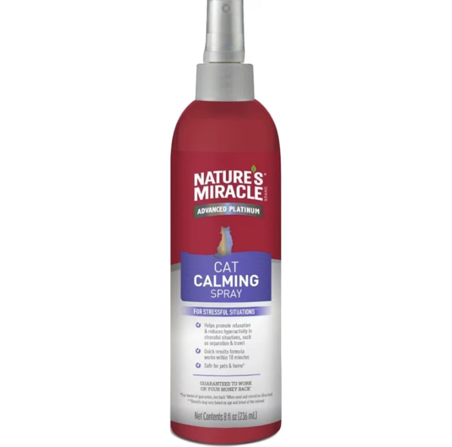 Nature&#39;s Miracle Cat Advanced Platinum Calming Spray 8oz