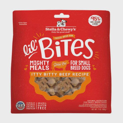 Stella &amp; Chewy&#39;s Lil&#39; Bites Itty Bitty Beef 7oz