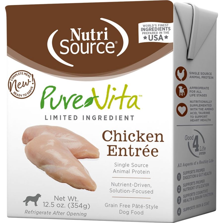 NutriSource Dog Pure Vita Chicken 12.5oz