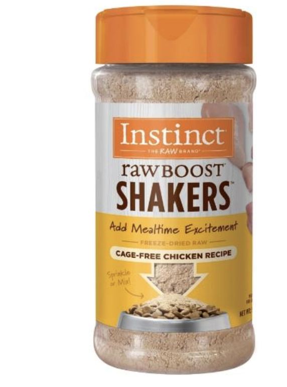 Instinct Cat Raw Boost Shakers Grain Free Chicken Topper 5.5 oz