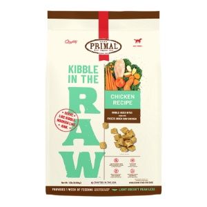 Primal Dog Freeze-Dried Kibble In The Raw Chicken, Size: 1.5lb