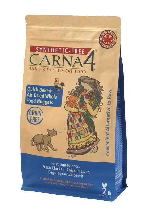 Carna4 Cat Air Dried Chicken, Size: 2lb