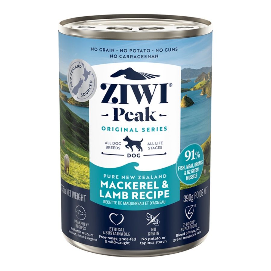 Ziwi Peak Dog Mackerel &amp; Lamb Can 13.75oz