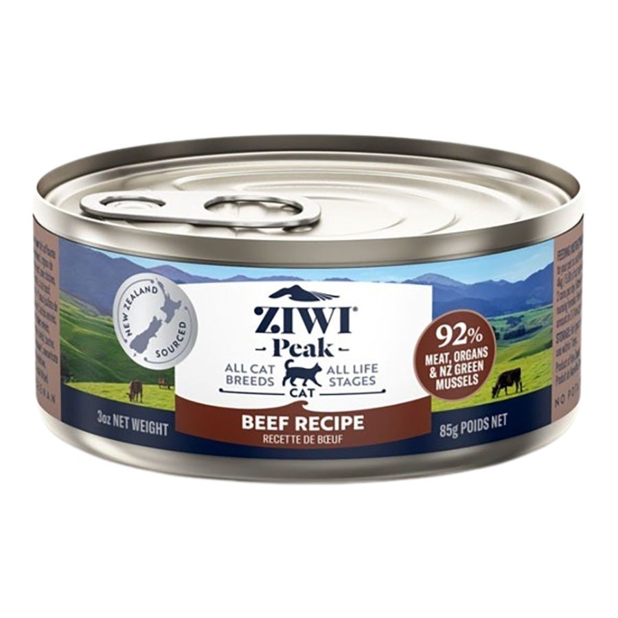 Ziwi Peak Cat Beef Can, Size: 3oz