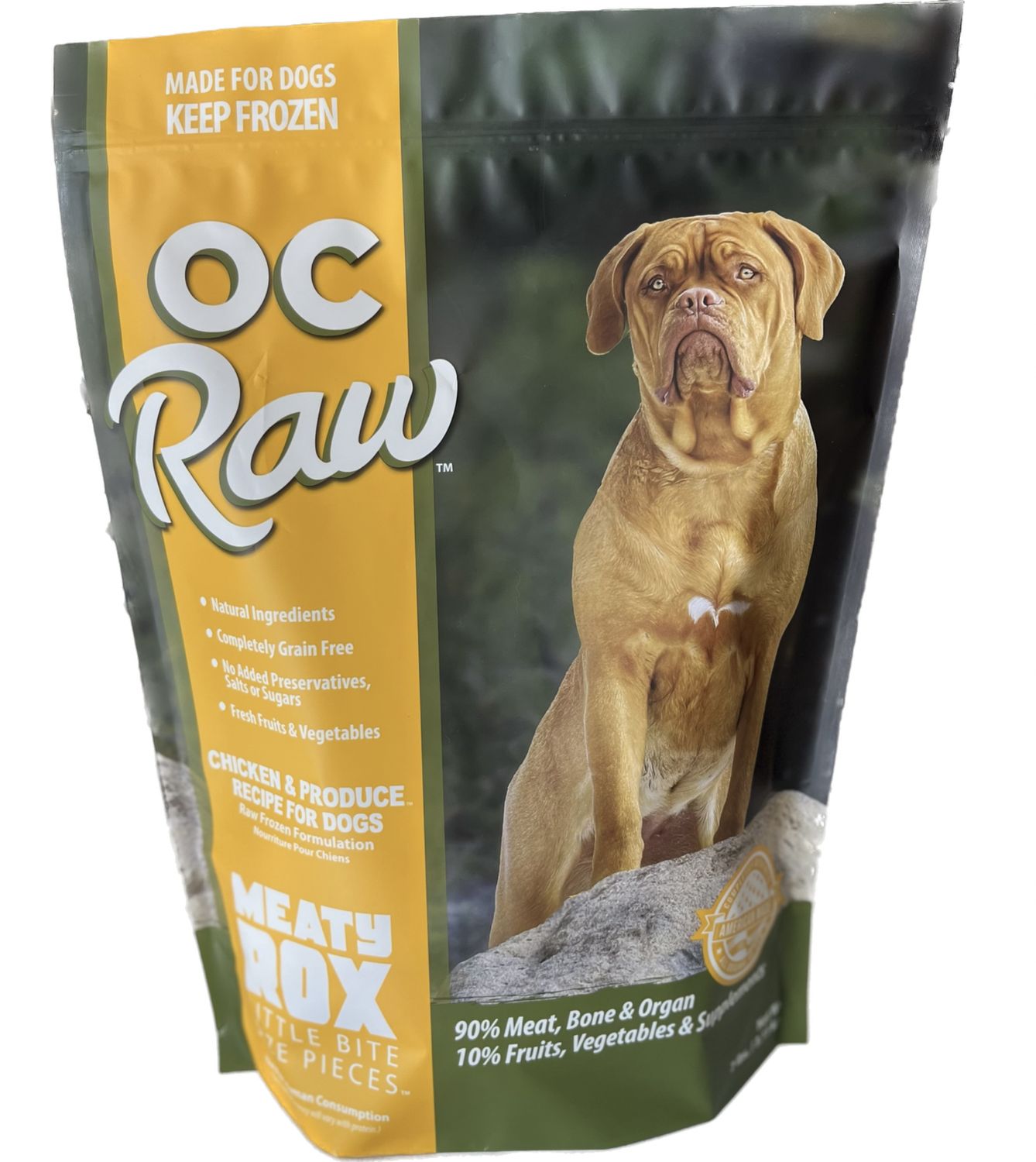 OC Raw Dog Frozen Chicken Rox 7lb