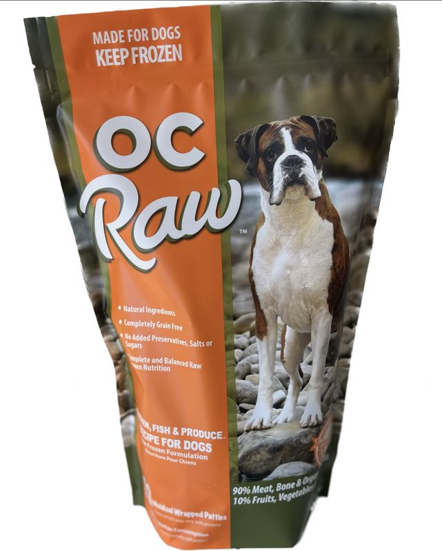 OC Raw Dog Frozen Chicken &amp; Fish