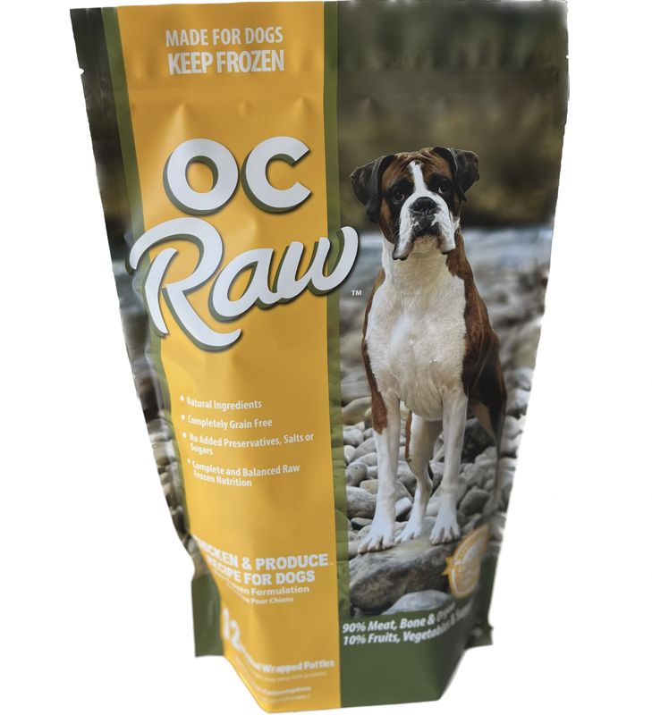 OC Raw Dog Frozen Chicken
