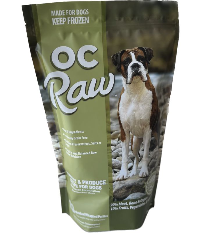 OC Raw Dog Frozen Turkey