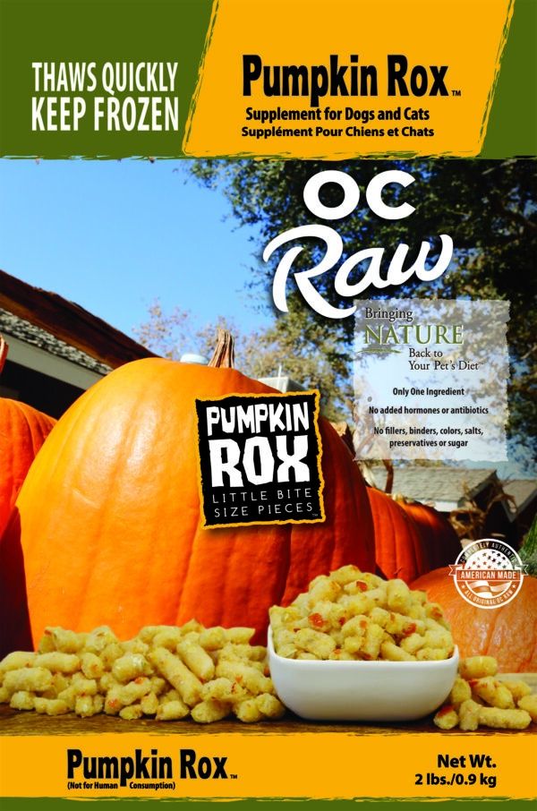 OC Raw Frozen Pumpkin Rox 2lb