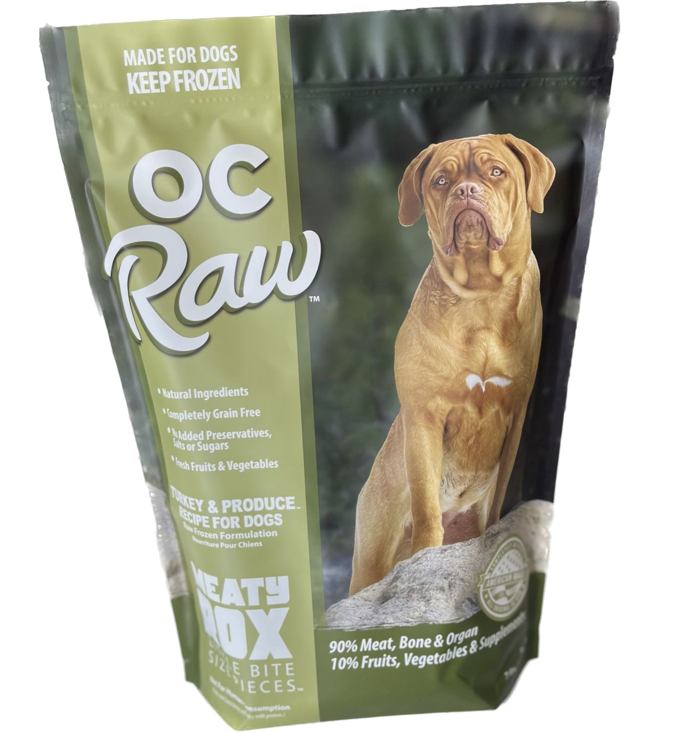 OC Raw Dog Frozen Turkey Rox 7lb