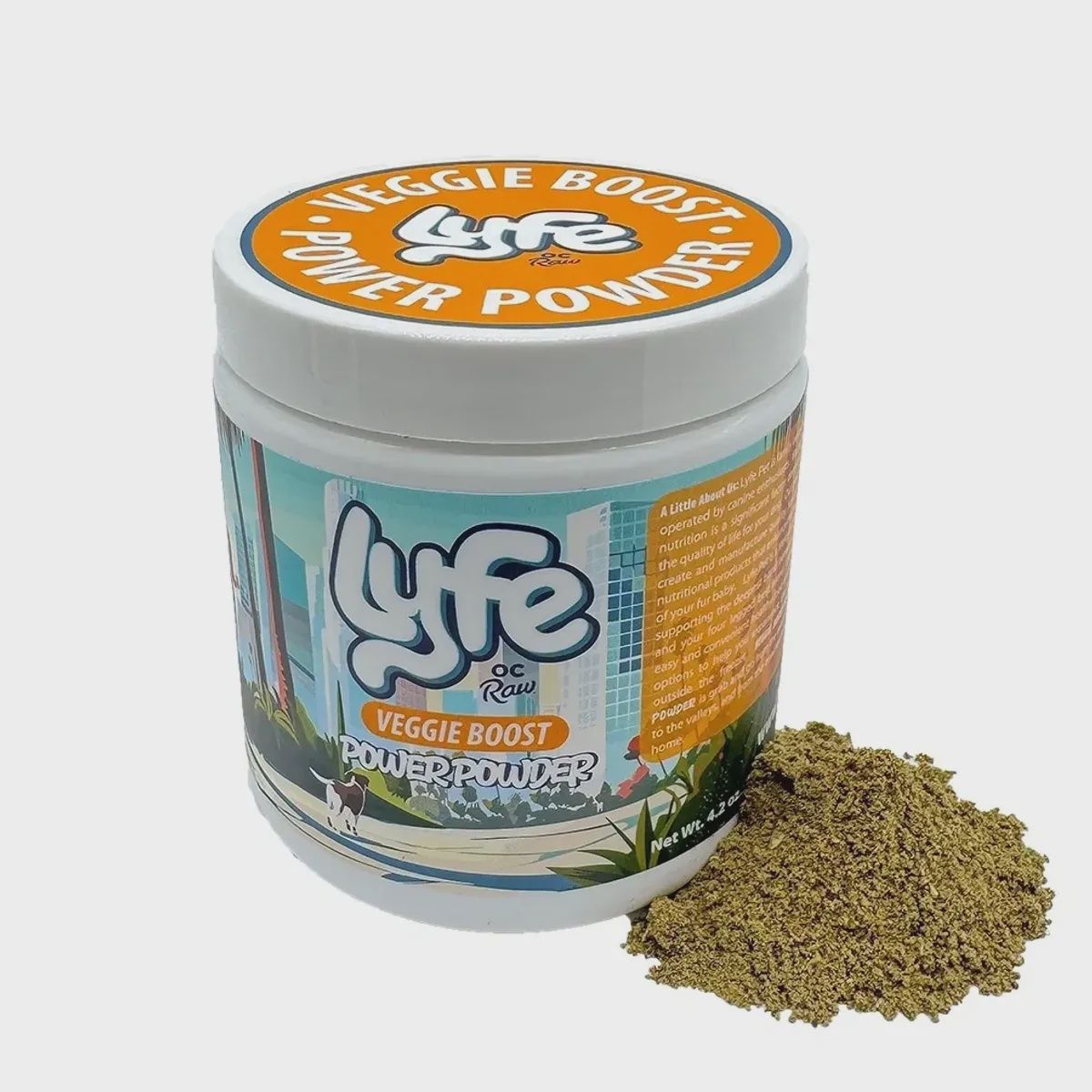 OC Raw Lyfe Boost Power Veggie Powder 4.2oz