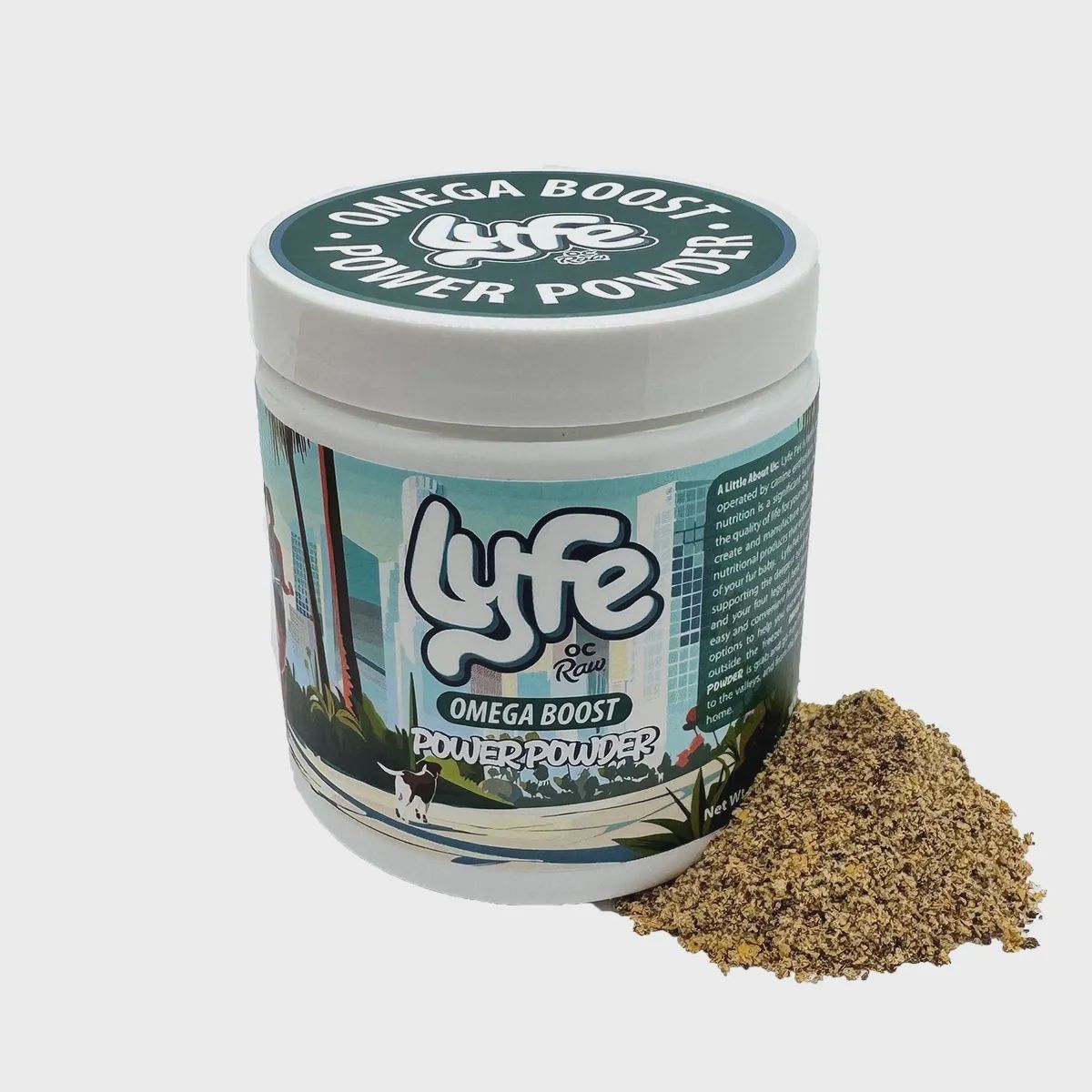 OC Raw Lyfe Boost Power Omega Powder 4.2oz