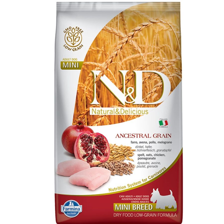 Farmina Dog Ancestral Grain Chicken Pomegranate Mini 5.5lb