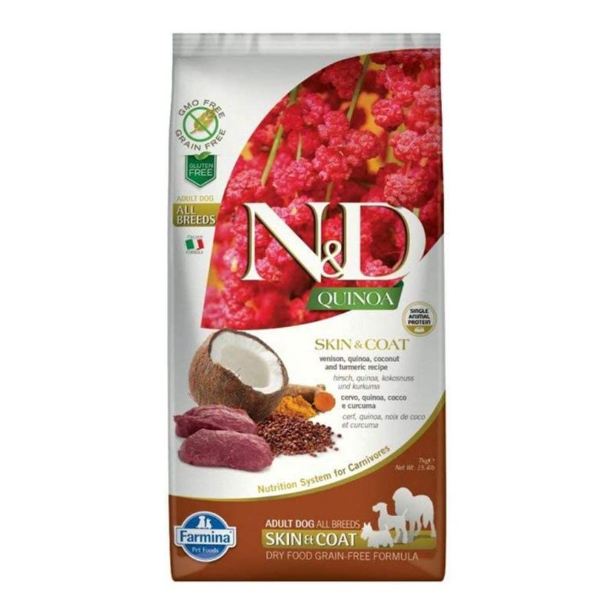Farmina Dog Quinoa Skin &amp; Coat Venison 15.4lb