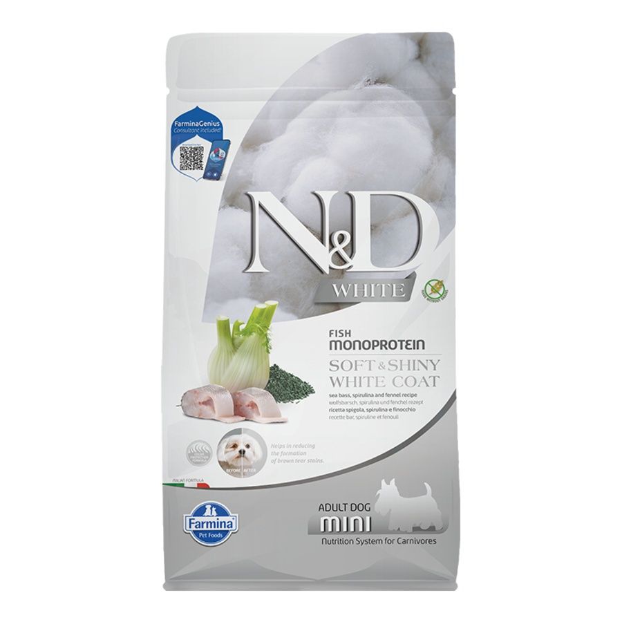 Farmina Dog White Coat Seabass Mini 4.4lb