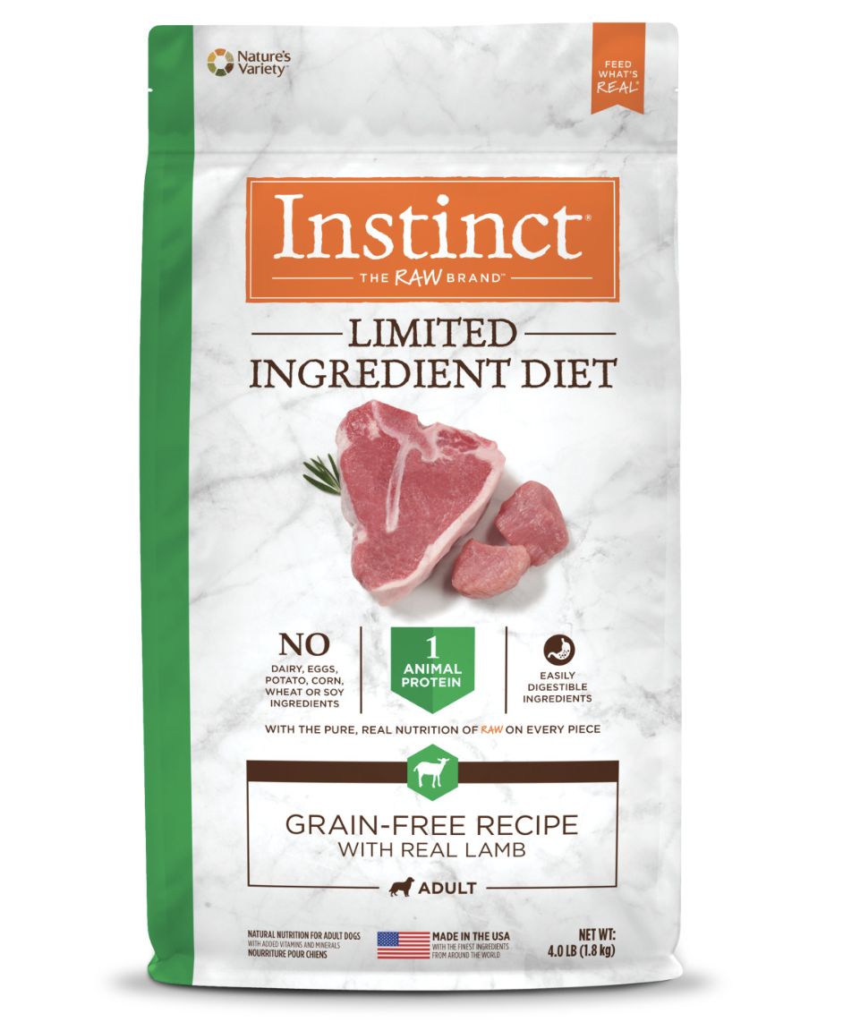 Instinct Dog Limit Ingredient Lamb Grain Free 20lb