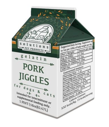 Solutions Frozen Pork Jiggles 16oz