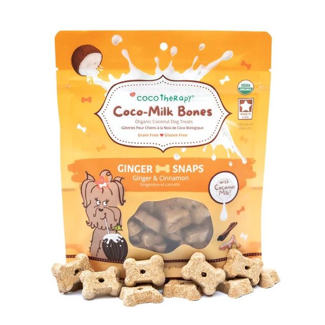 Coco Therapy Dog Milk Bones Ginger 6oz
