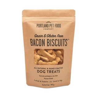 Portland Pet Food Dog Grain Free Bacon Biscuits 5oz