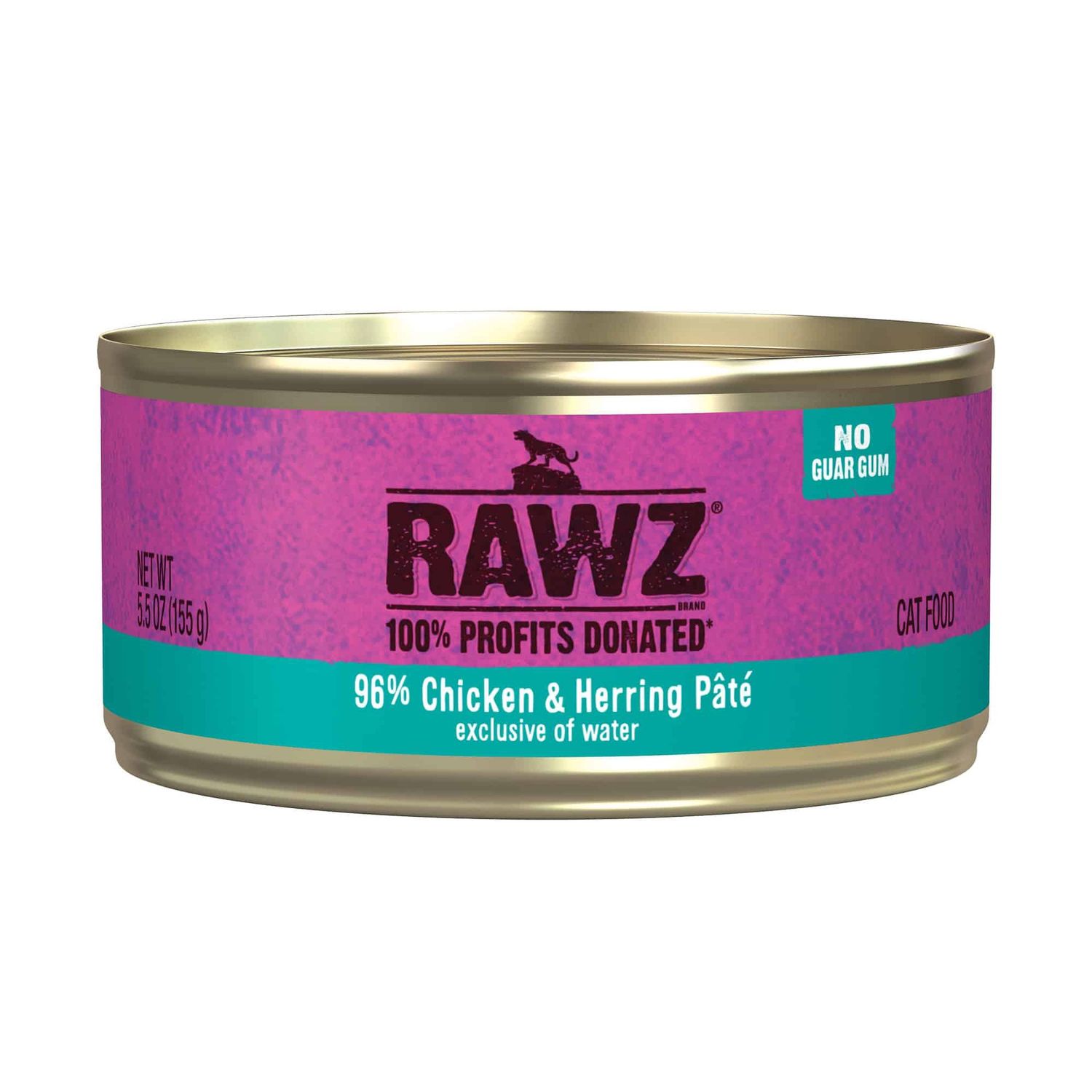 Rawz Cat Can Chicken &amp; Herring Pate 5oz