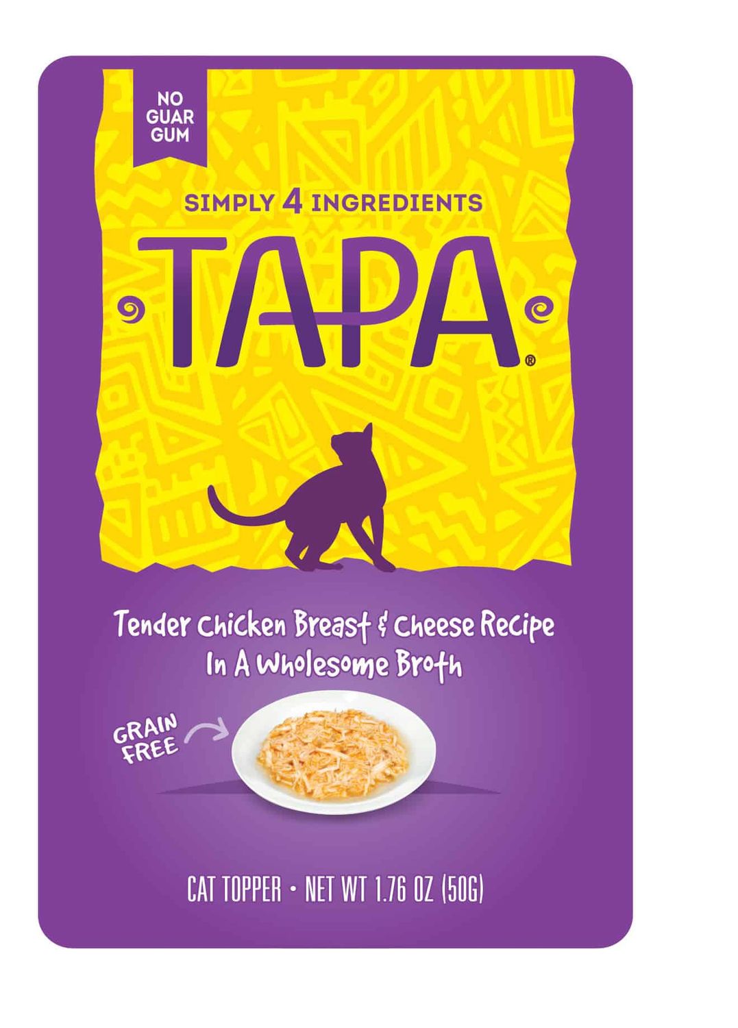 Rawz Cat Tapa Tender Chicken Breast &amp; Cheese 1.76oz