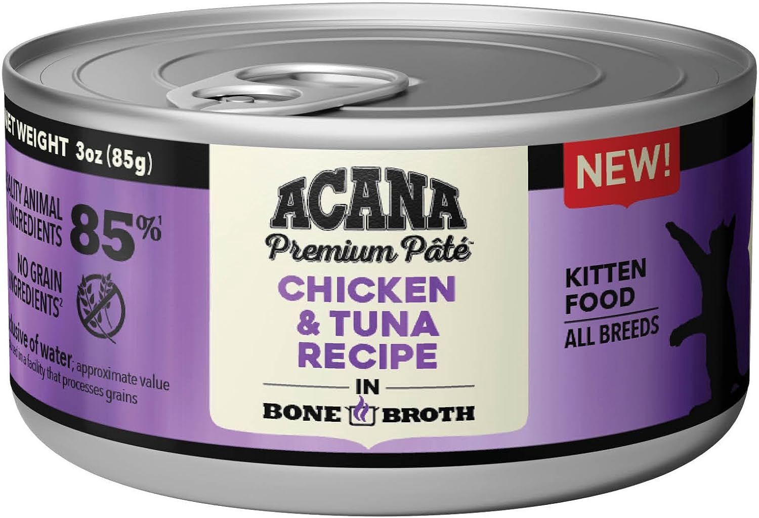 Acana Kitten Chicken &amp; Tuna Bone Broth 3oz