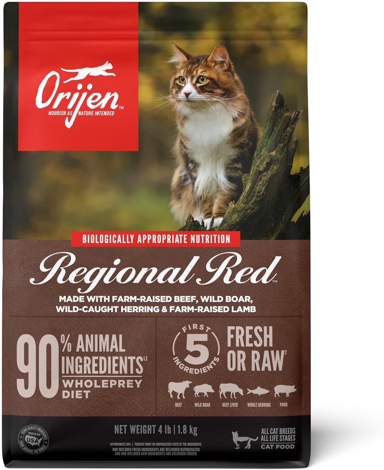 Orijen Cat Regional Red 4lb