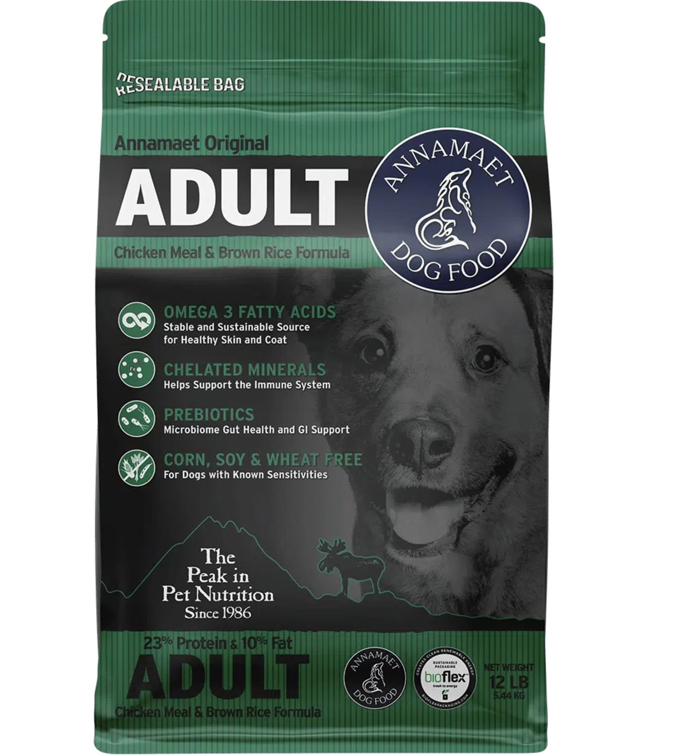 Annamaet Dog Original Adult, Size: 5lb