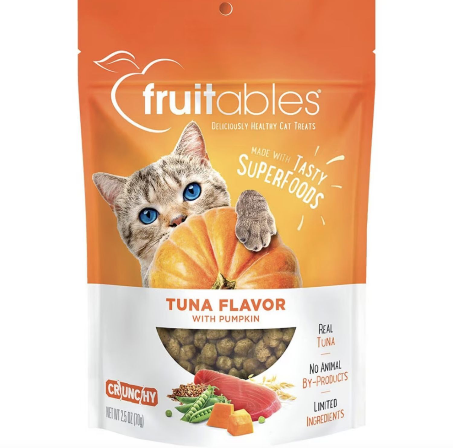 Fruitables Cat Treats Tuna &amp; Pumpkin 2.5oz