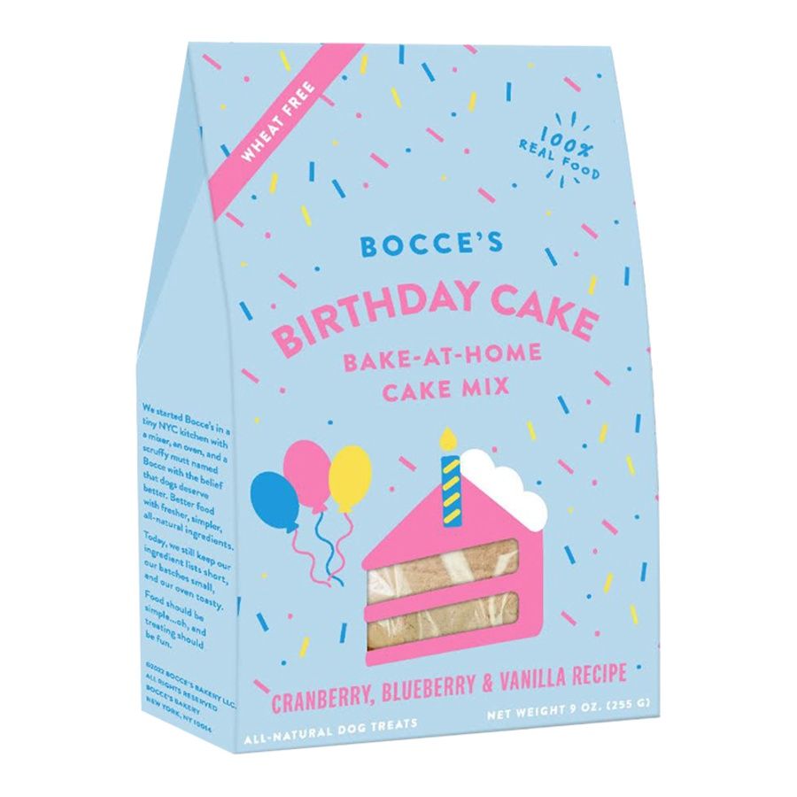 Bocce&#39;s Dog Birthday Cake Mix 9oz
