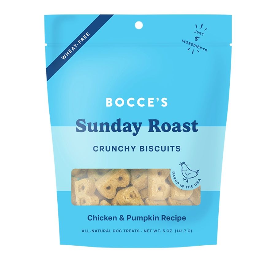 Bocce&#39;s Dog Crunchy Biscuits Sunday Roast