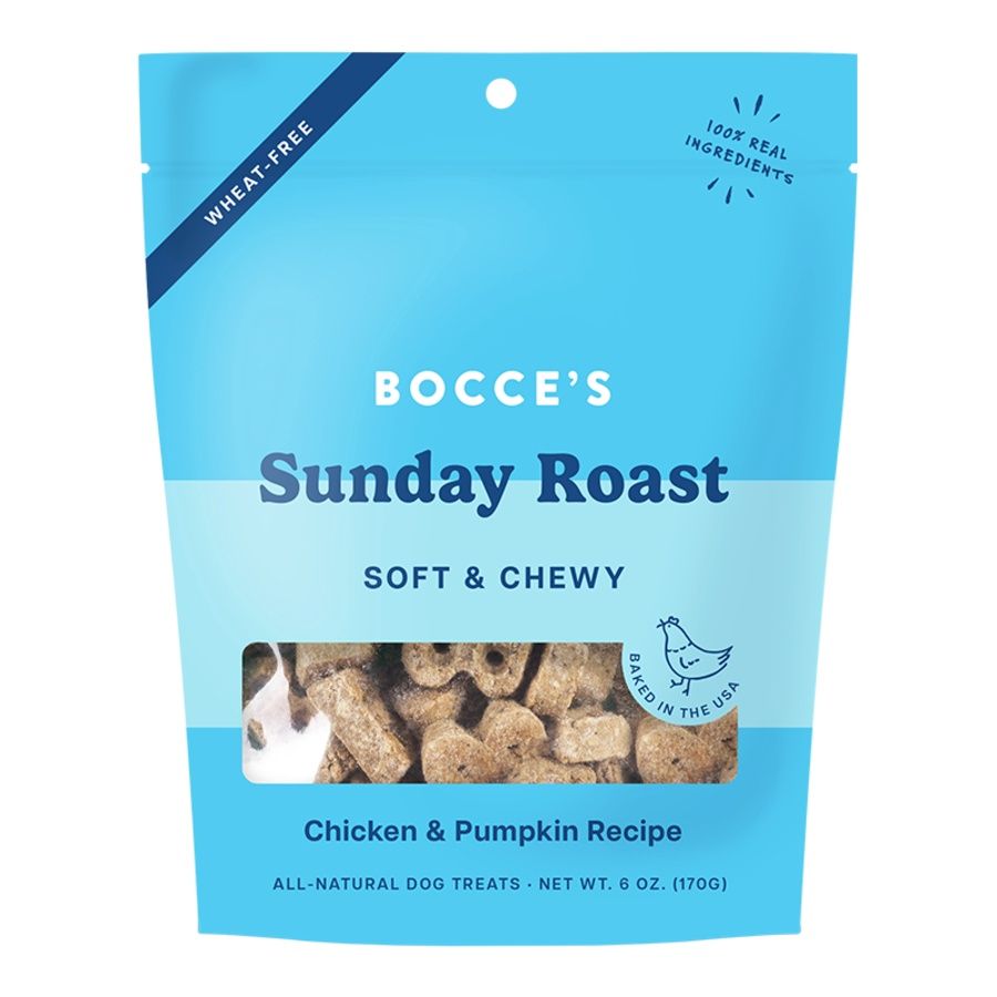 Bocce&#39;s Dog Soft &amp; Chewy Sunday Roast 6oz