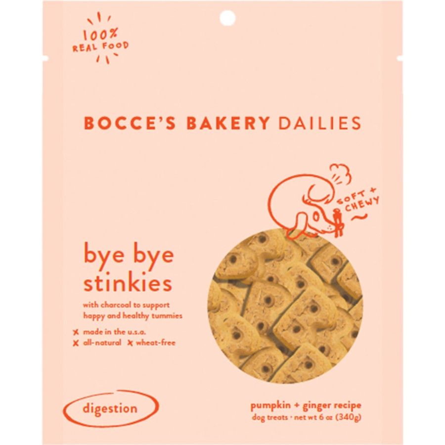 Bocce&#39;s Dog Soft &amp; Chewy Bye Bye Stinkies 6oz