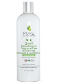 Pure and Natural Pet Dog &amp; Cat  Hypoallergenic Shampoo/Conditioner 16oz
