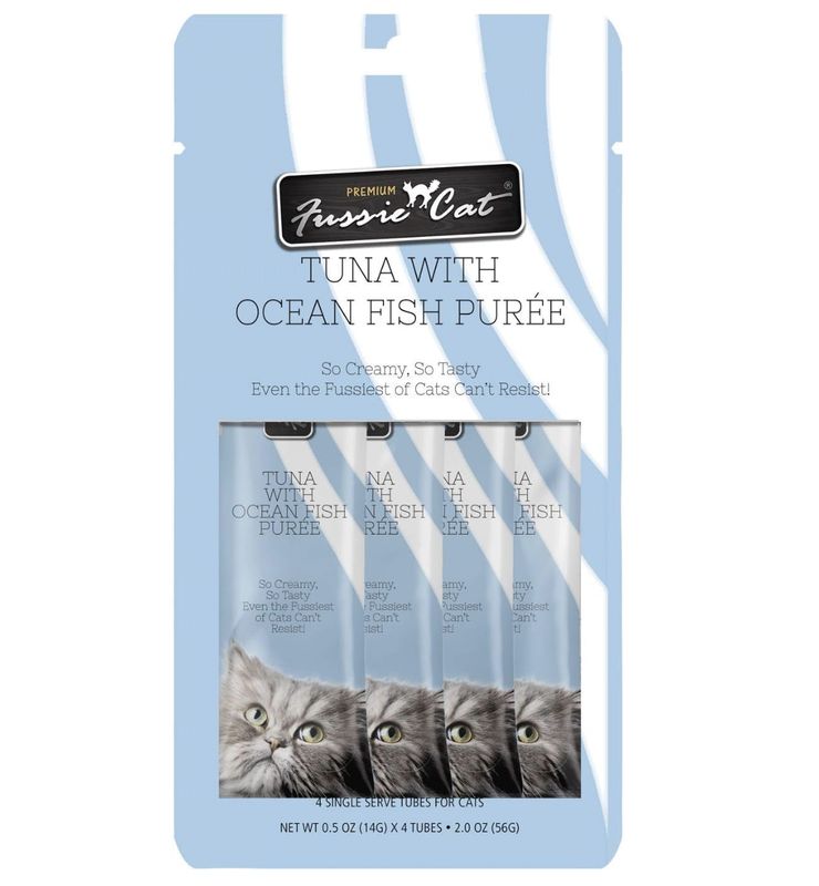 Fussie Cat Puree Tuna &amp; Ocean Fish 2oz