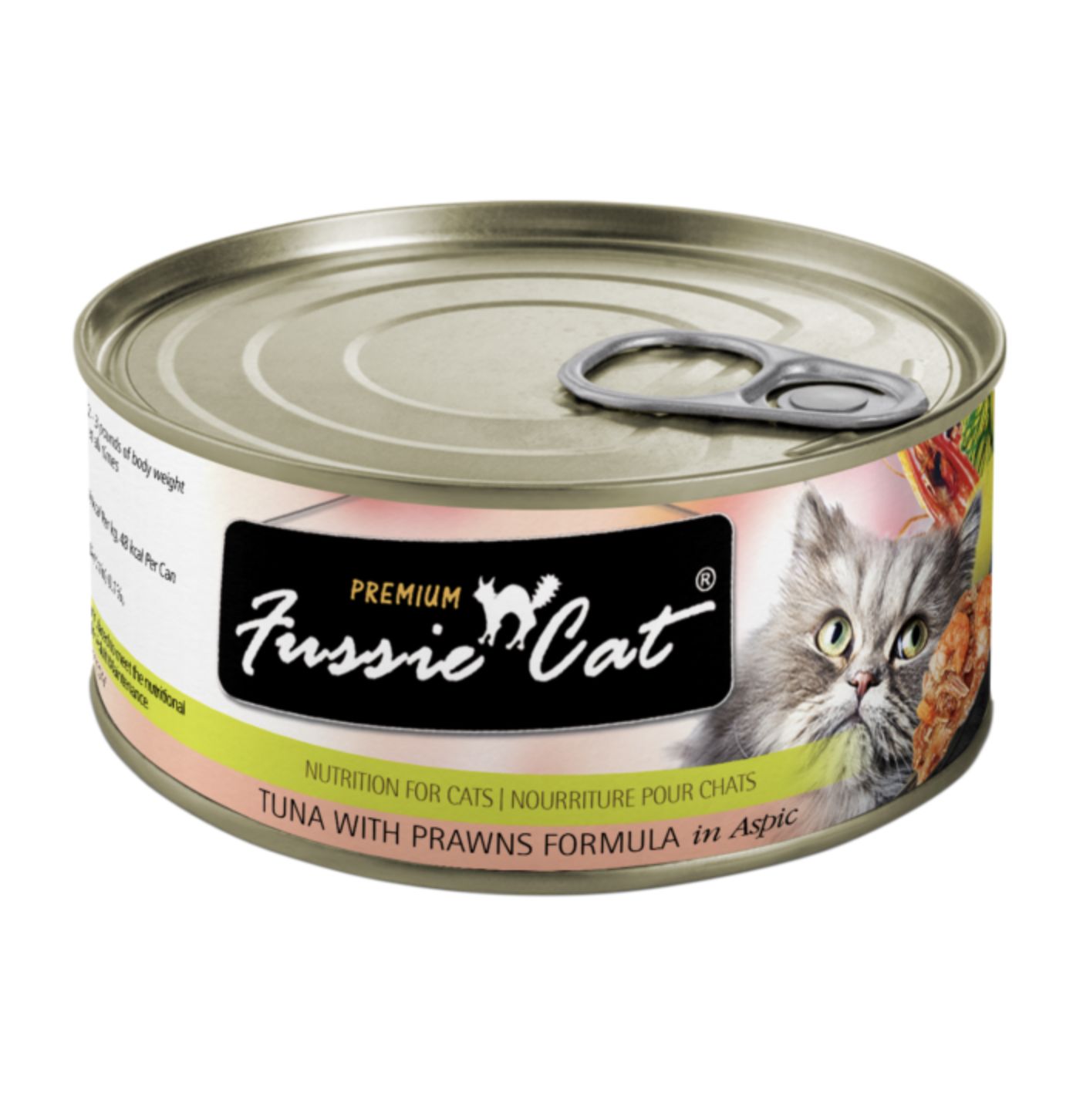 Fussie Cat Can Tuna &amp; Prawns 2.8oz