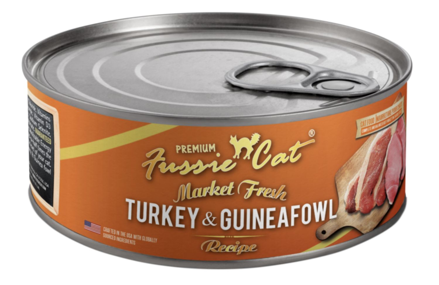 Fussie Cat Can Turkey &amp; Guineafowl 5.5oz